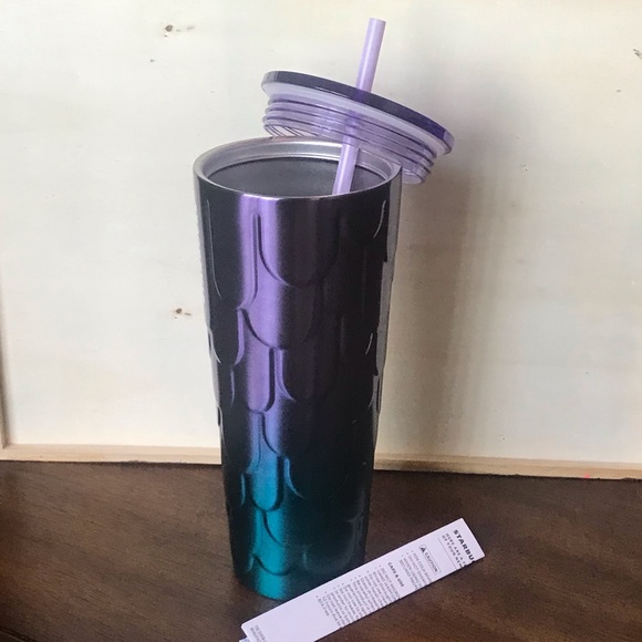 Starbucks Spring 2023 Limited- Purple Twilight Mermaid Stainless Steel Tumbler - Picture 6 of 8